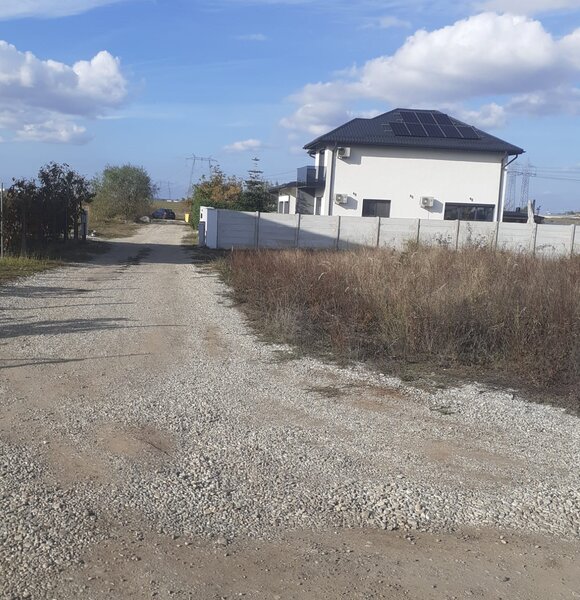 Domnesti str.Simfoniei, 775mp construibil, dubla deschidere gaz-curent-vile